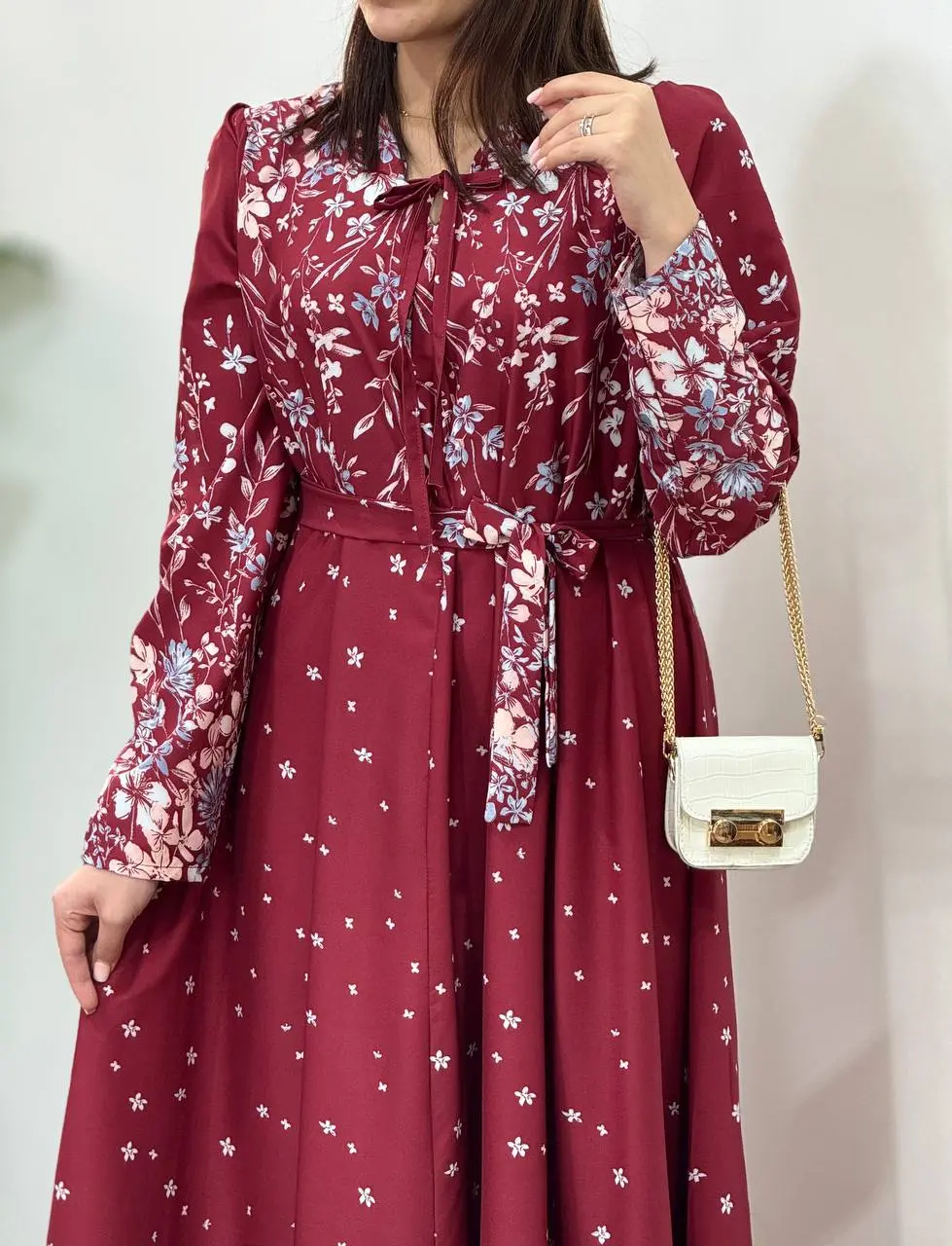 پیراهن بلند سوپر کلوش بیتا ویژه یلدا 1